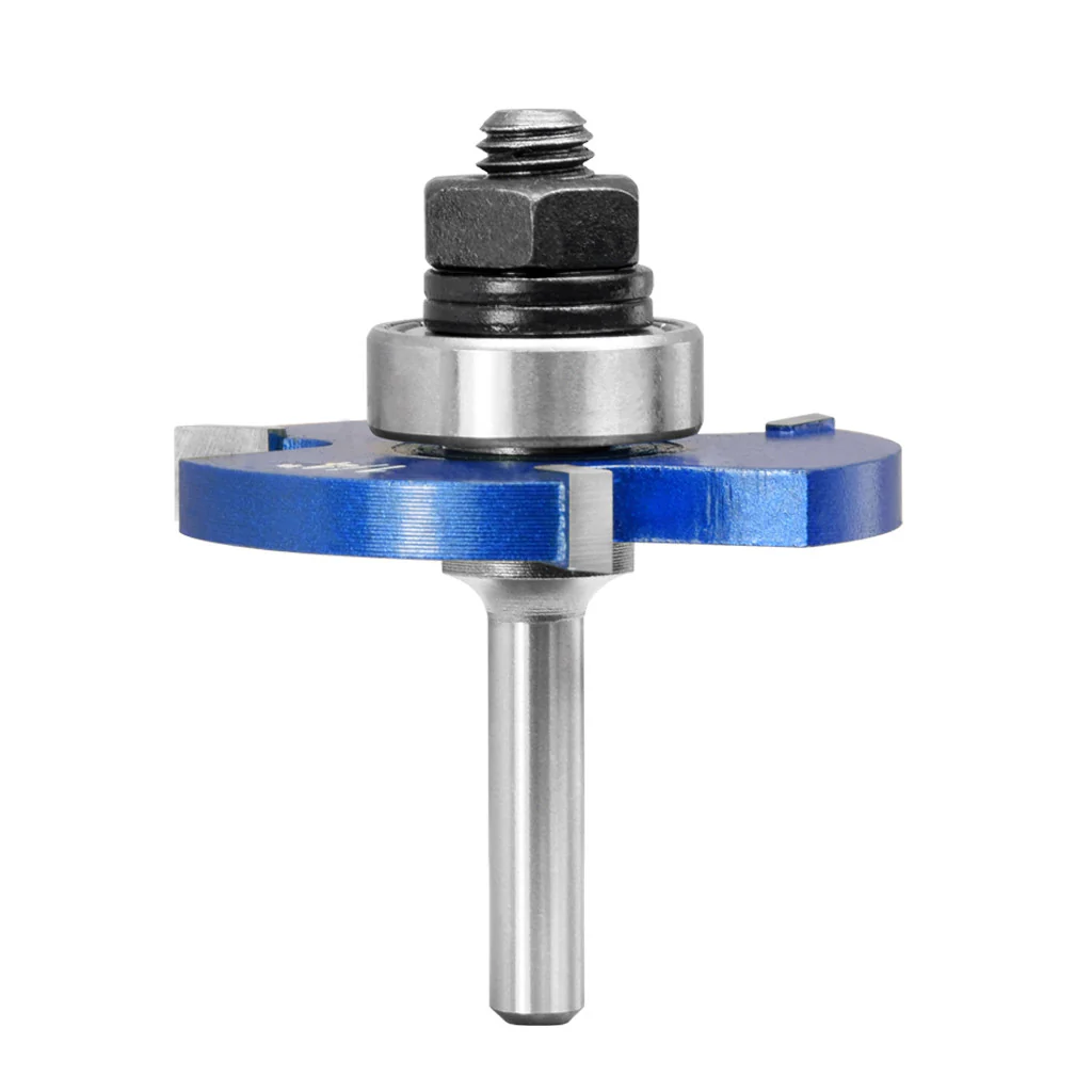 1/4" 3 WING SLOT CUTTER ROUTER BIT 1/4" - Image 3