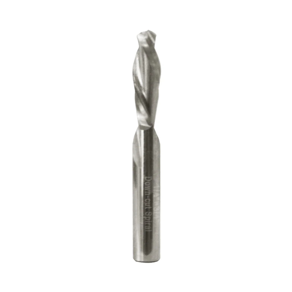 1/4" SOLID CARBIDE SPIRAL DOWN CUT 1/4" - Image 2