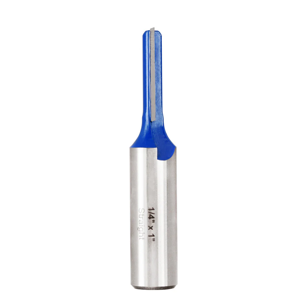 1/4" STRAIGHT ROUTER BIT 1/2" SHANK - Image 2