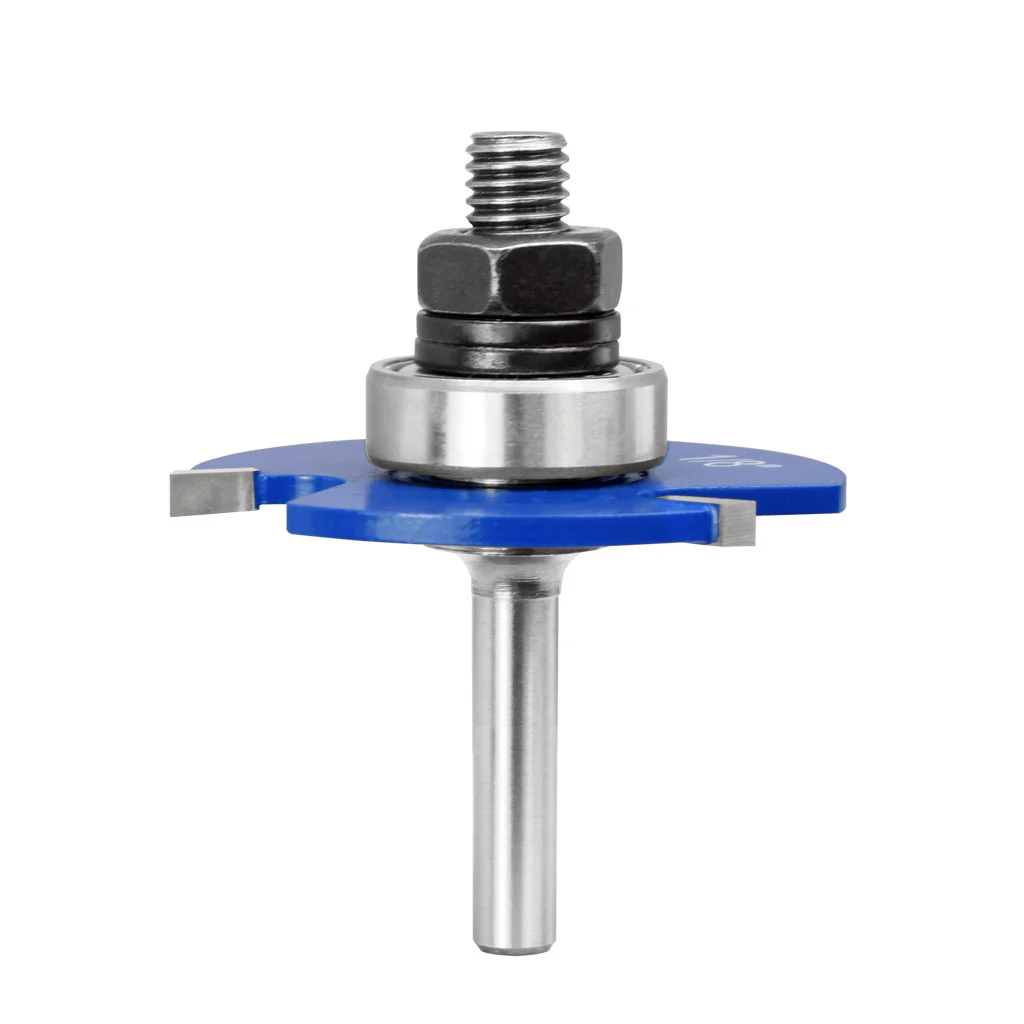 1/8" 3 WING SLOT CUTTER ROUTER BIT 1/4" - Image 3