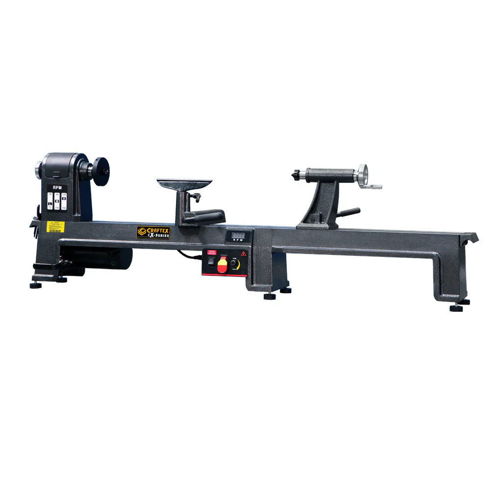 14" X 20" VARI SPEED WOOD LATHE - Image 3
