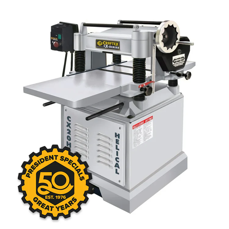 20" HELICAL HEAD PLANER 5HP