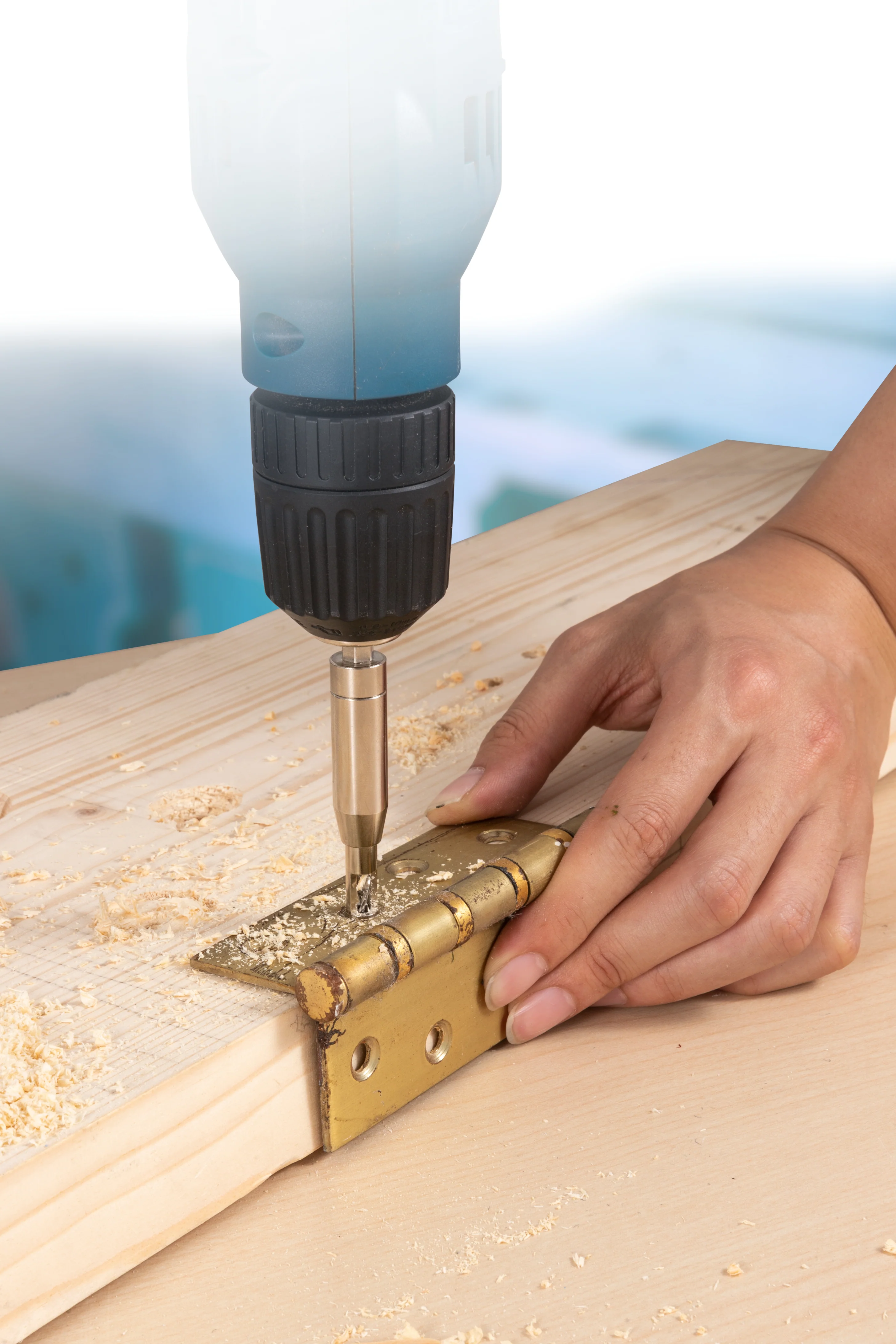 3PC WOOD HINGE SET 1/4" SHANK - Image 3