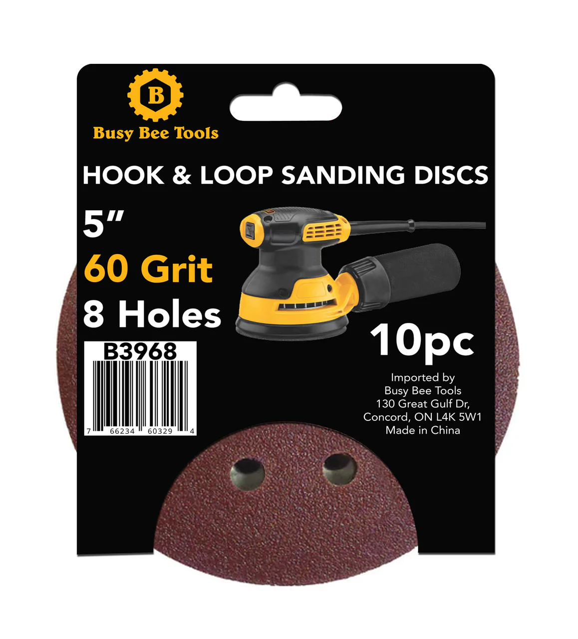 5" SANDING DISC 10PC 60G - Image 5