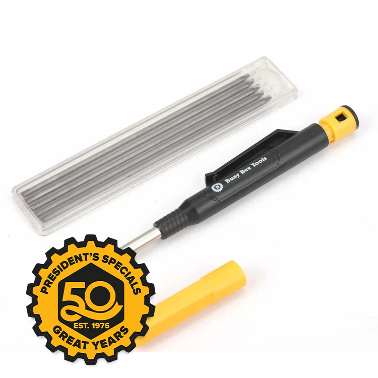 7PC MECHANICAL CARPENTER PENCIL SET