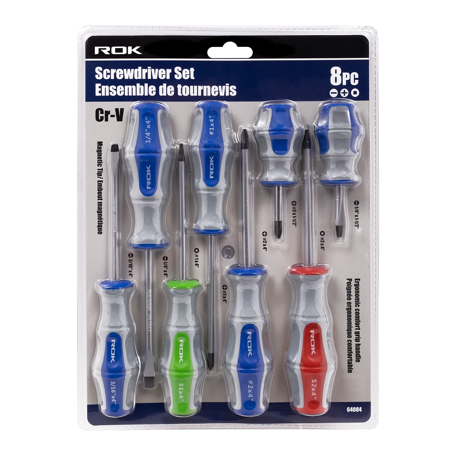 8 PC SCREWDRIVER SET