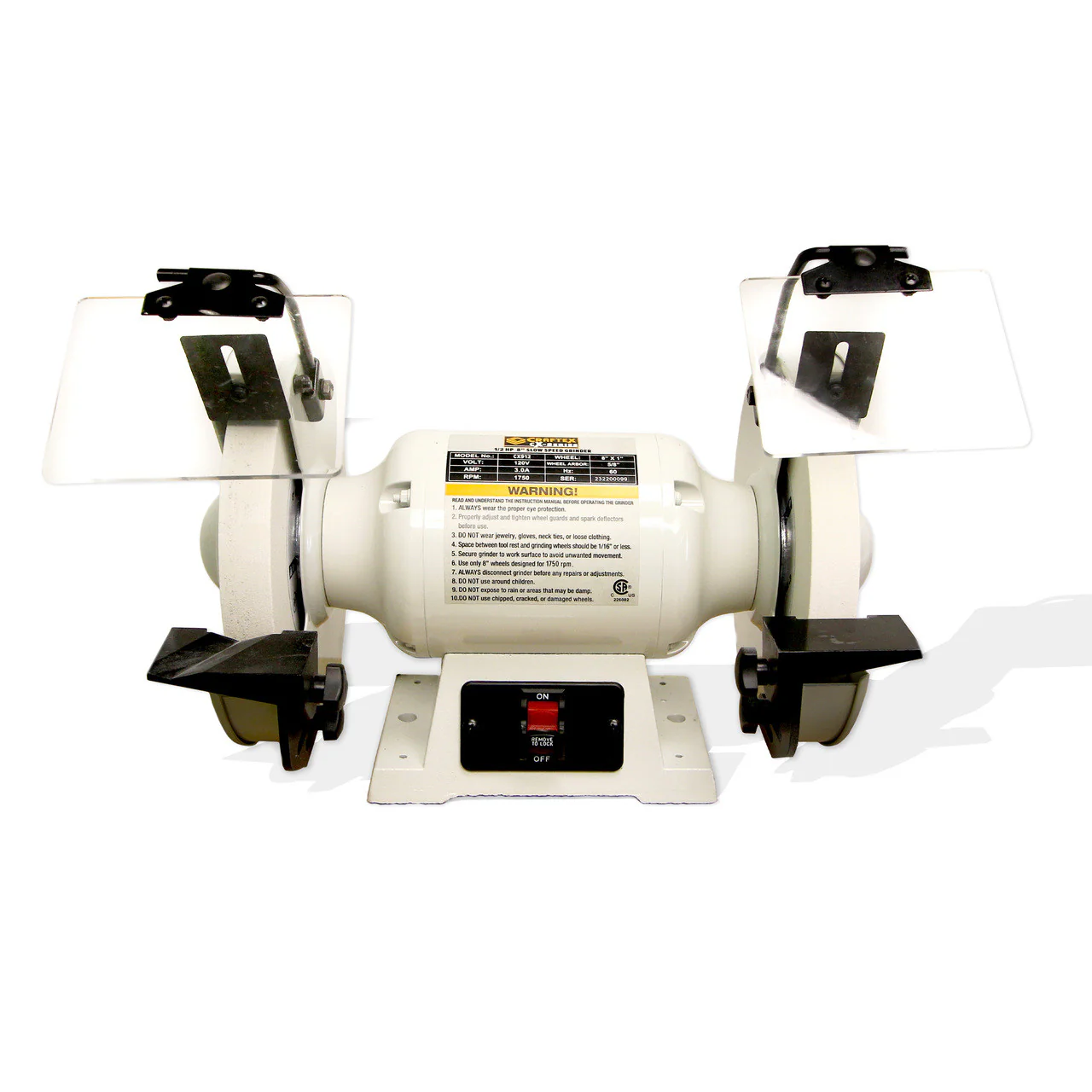8" SLOW SPEED GRINDER CX912 - Image 6