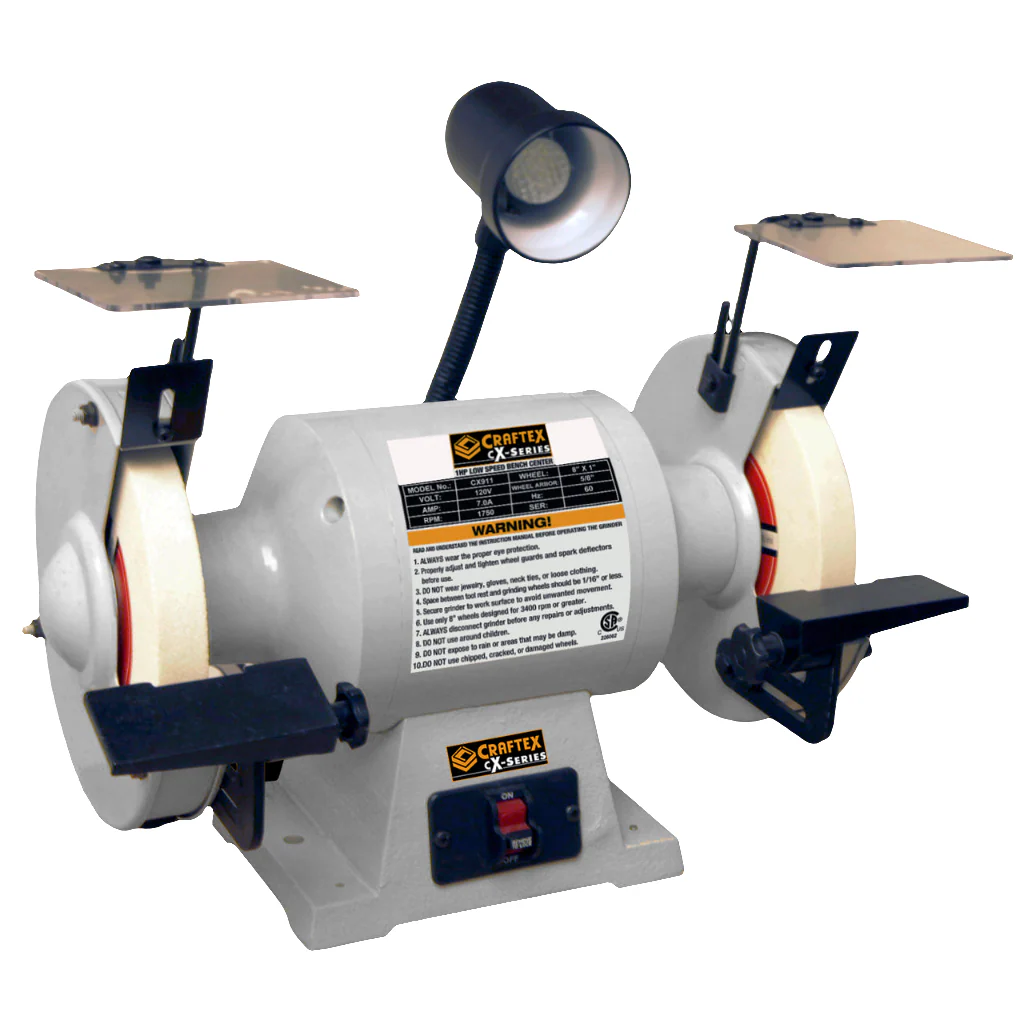 8" SLOW SPEED GRINDER CRAFTEX CX SERIES CX911 - Image 4