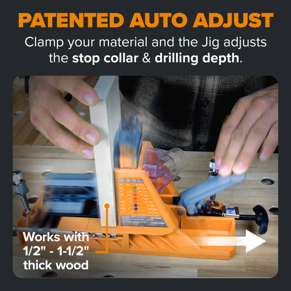 BORA Automatic Pocket Hole Jig - Image 10