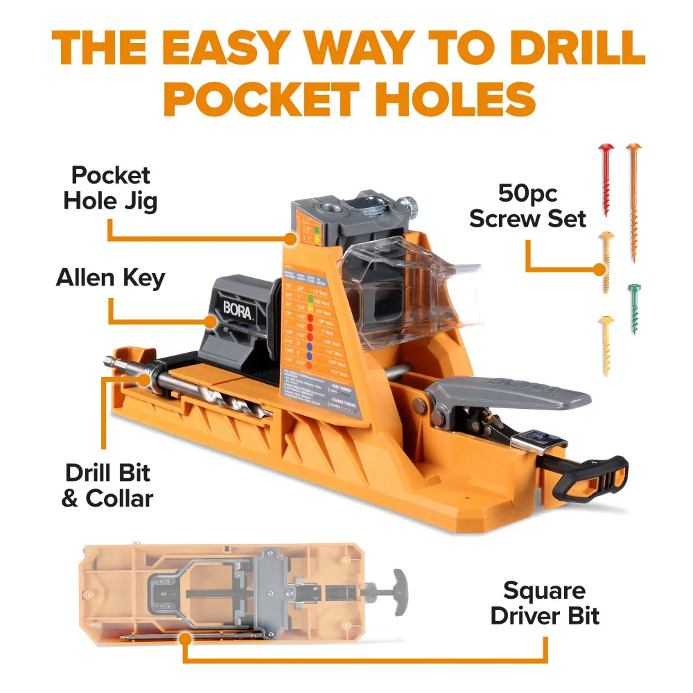BORA Automatic Pocket Hole Jig - Image 7