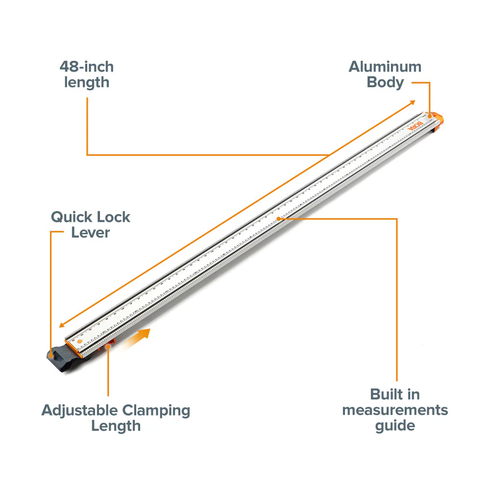 BORA NGX 48in Clamp Edge Guide - Image 5
