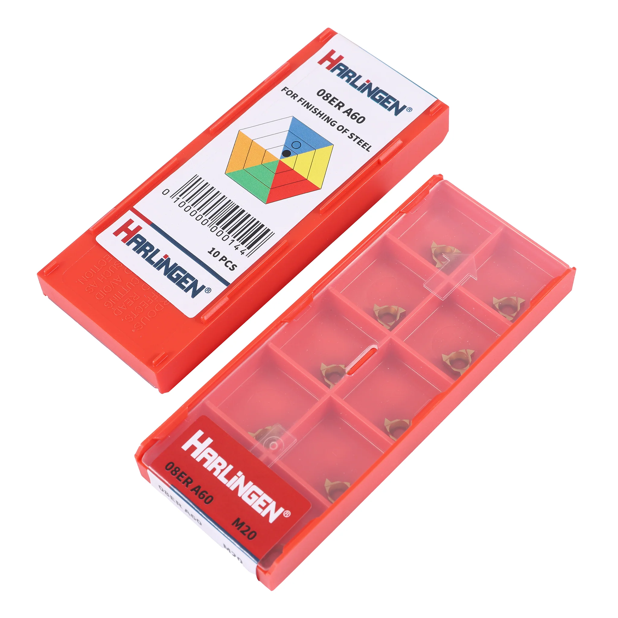 CARBIDE INSERT 10PC SET 08ER A60
