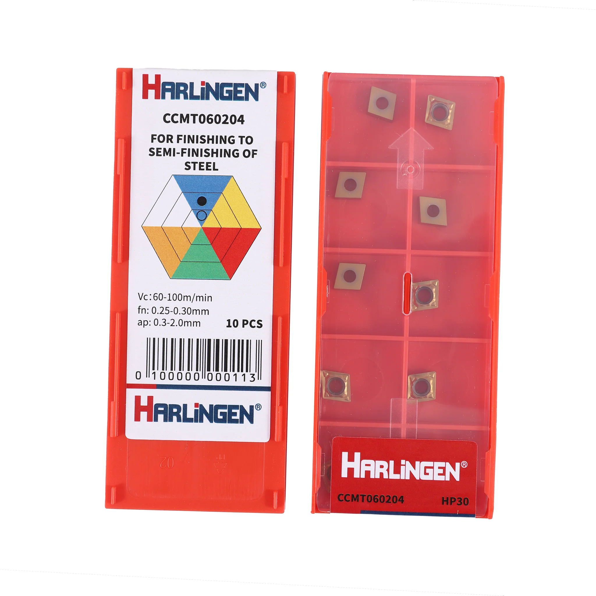 CARBIDE INSERT 10PC SET CCMT060204 - Image 2
