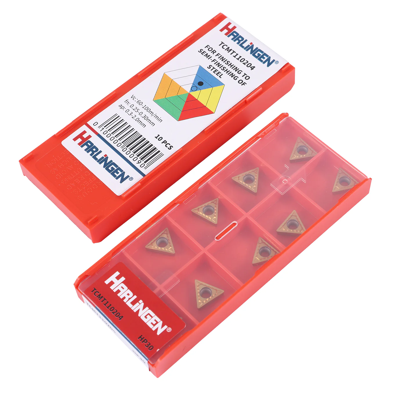 CARBIDE INSERT 10PC SET TCMT110204