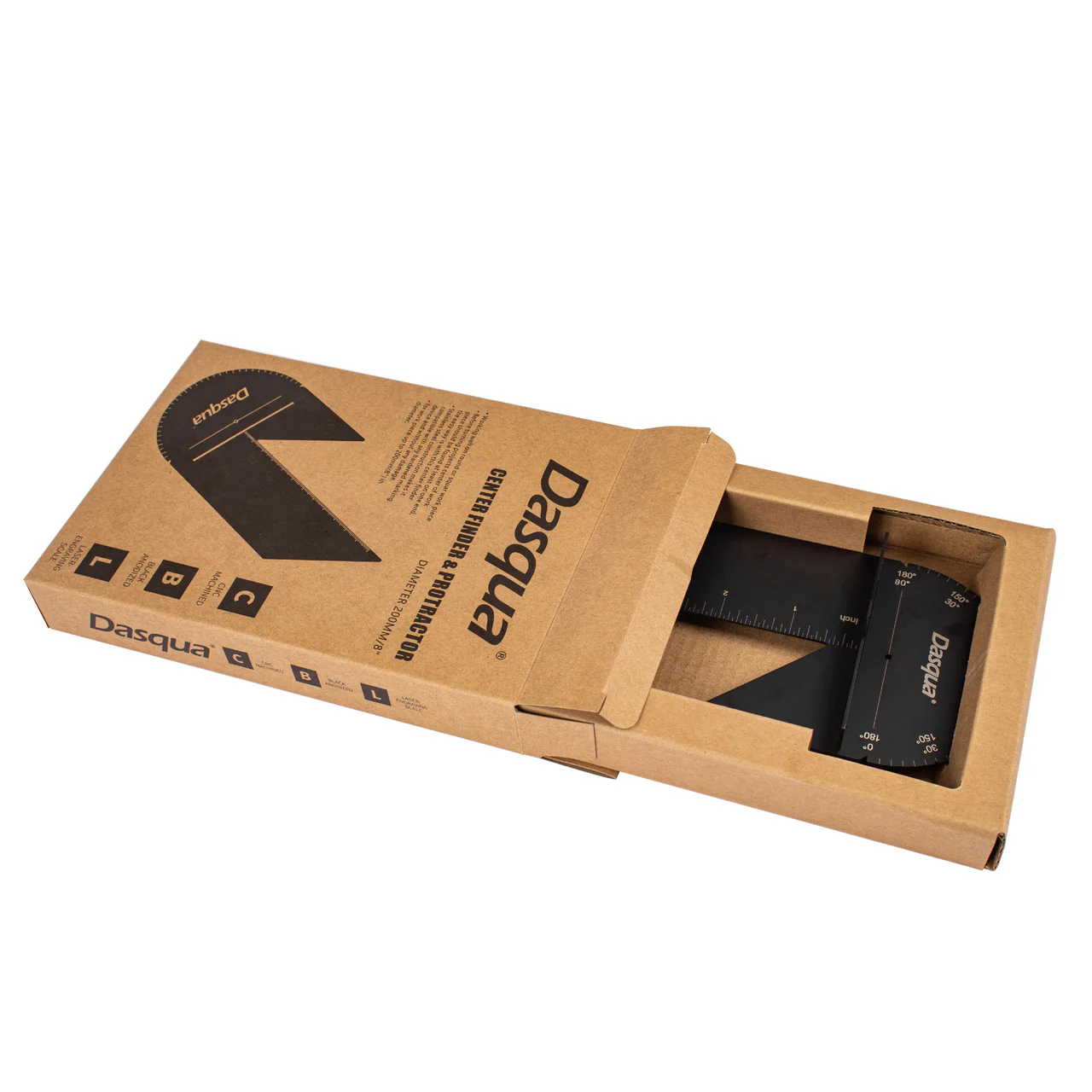 CENTER FINDER & PROTRACTOR 8" - Image 3
