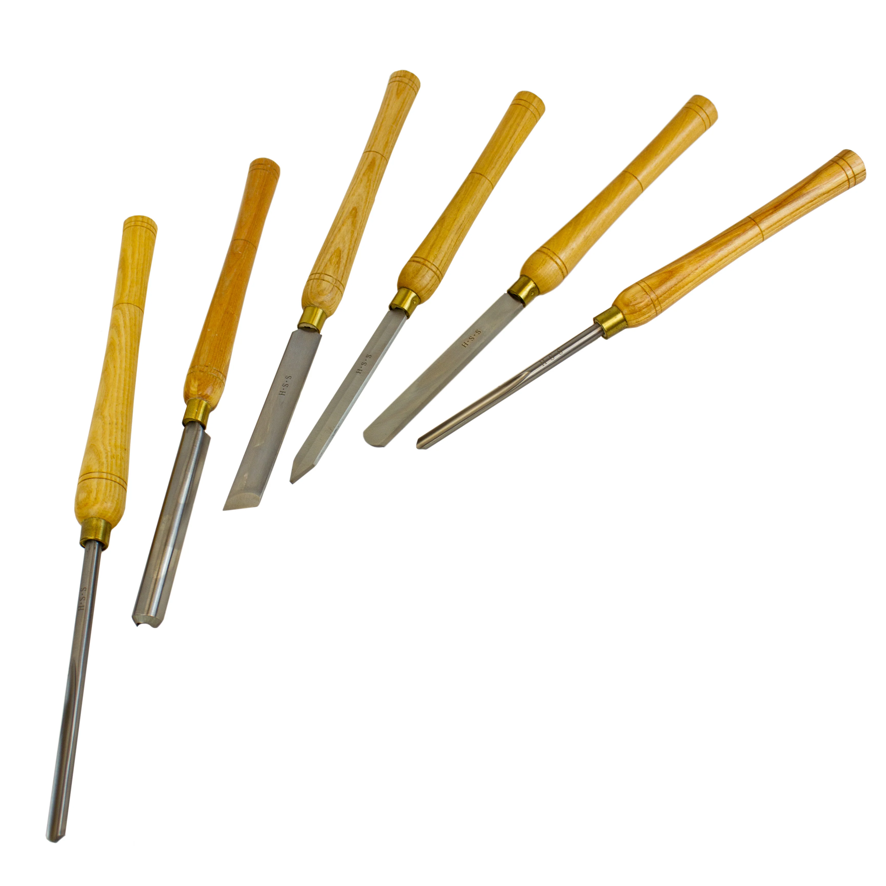 6PC CHISEL WOOD TURNING SET - Image 3