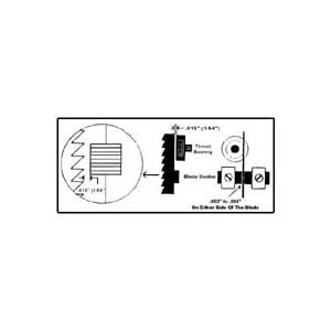 COOL GUIDE BLOCKS FOR B227 1/2" SQUARE