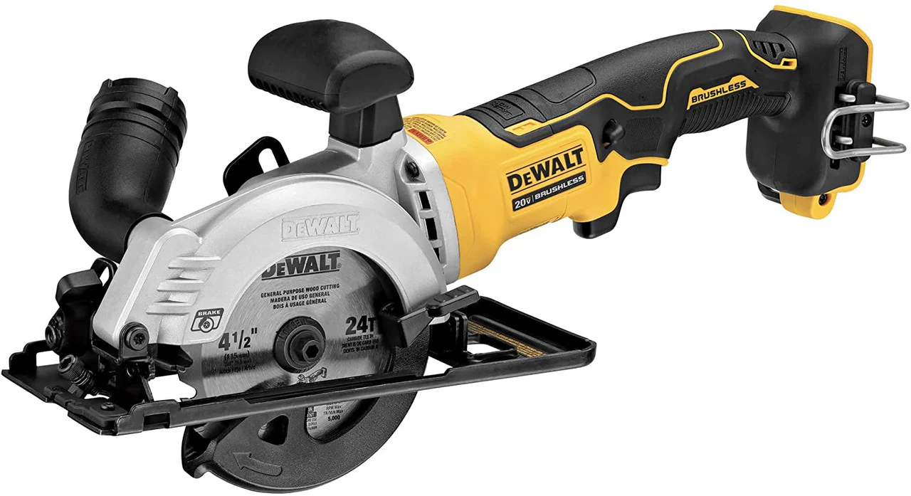 DEWALT 20V 4 1/2" ATOMIC CIRCULAR SAW