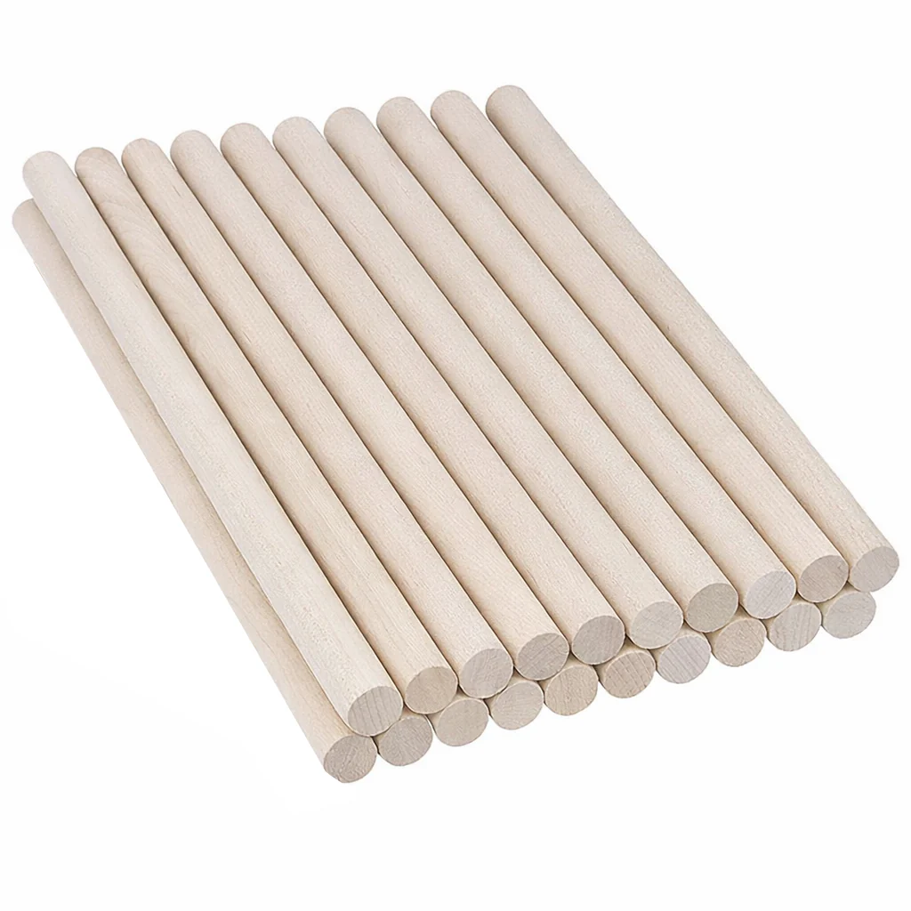 DOWEL RODS 1/4" 20PC 48"