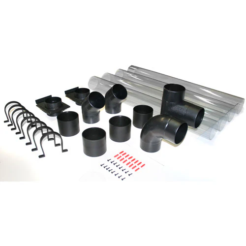 4" DUST COLLECTION KIT CLEAR PIPE - Image 3