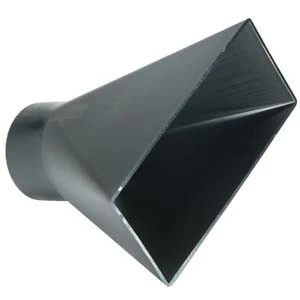 4" DUST HOOD 10" X 4" FOR DUST COLLECTIO