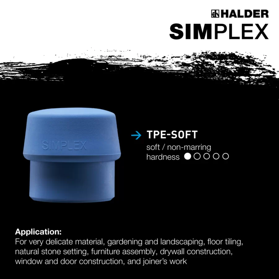 HALDER SIMPLEX MALLET SUPERPLASTIC & SOF - Image 9