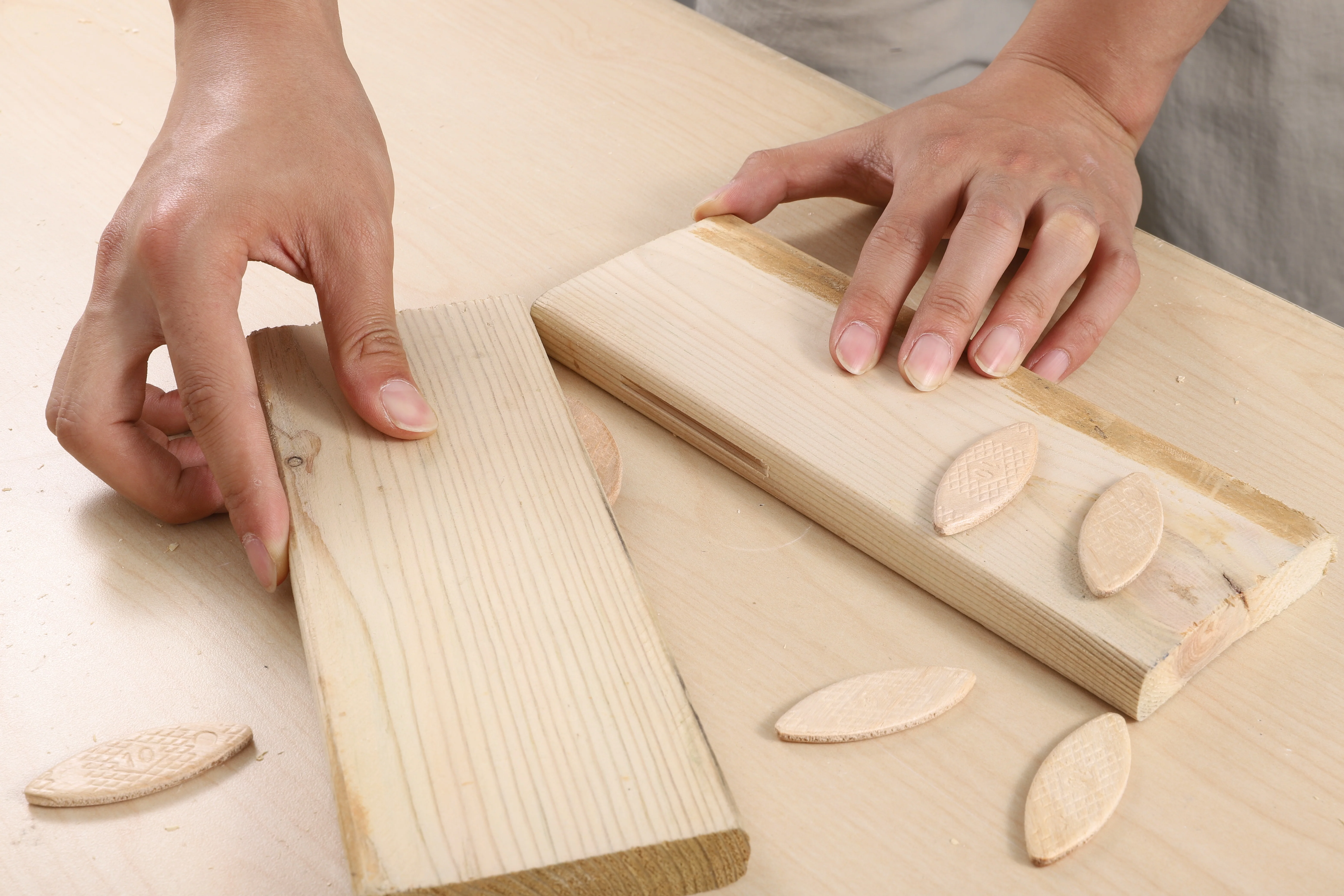HARDWOOD BISCUITS #10 125PC - Image 4