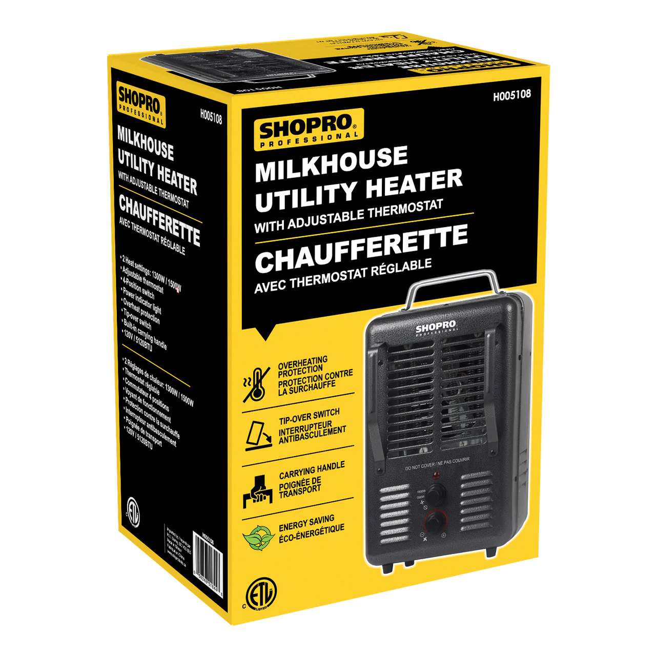 MILKHOUSE UTILITY HEATER 1500W
