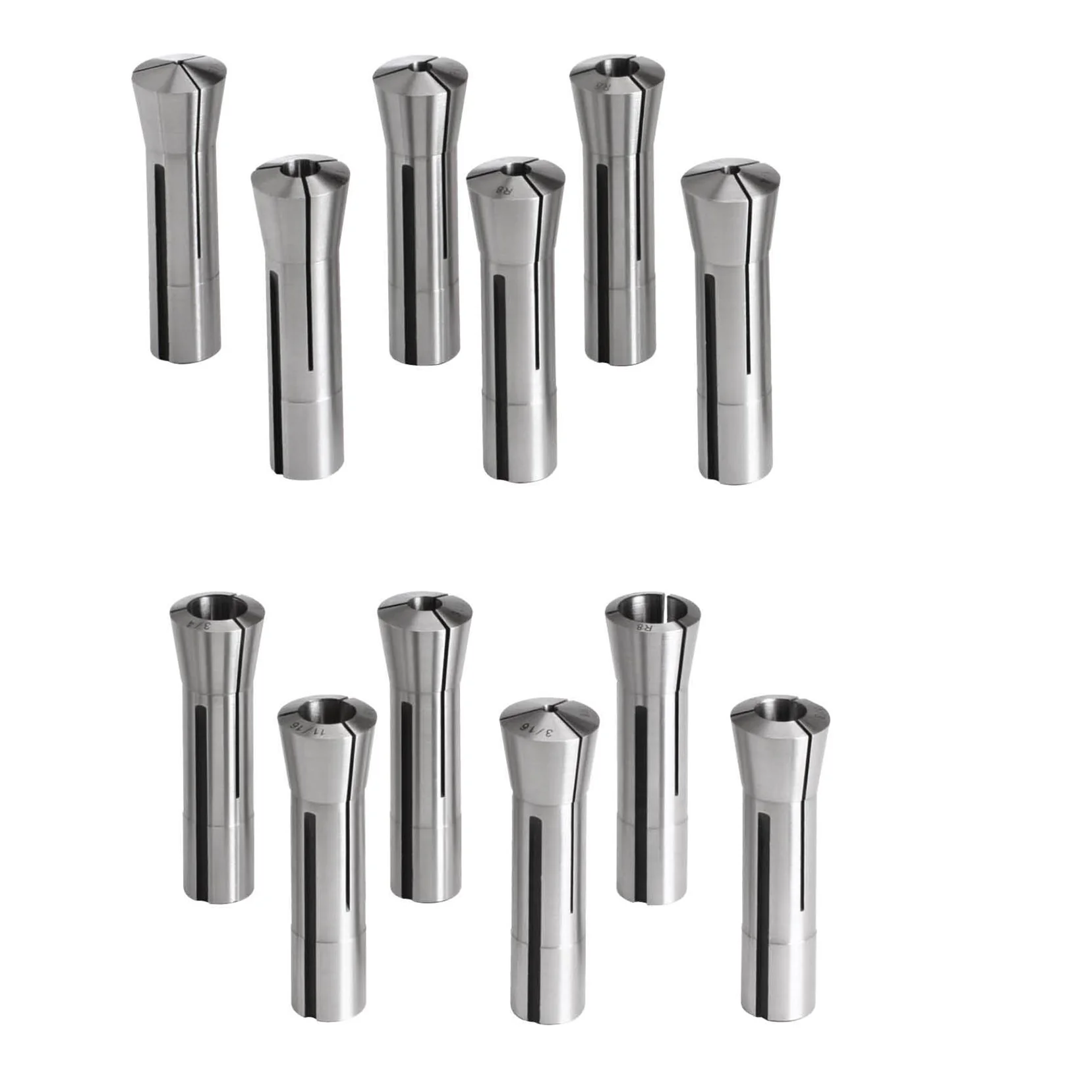 PRECISION R8 COLLET SET 12PC