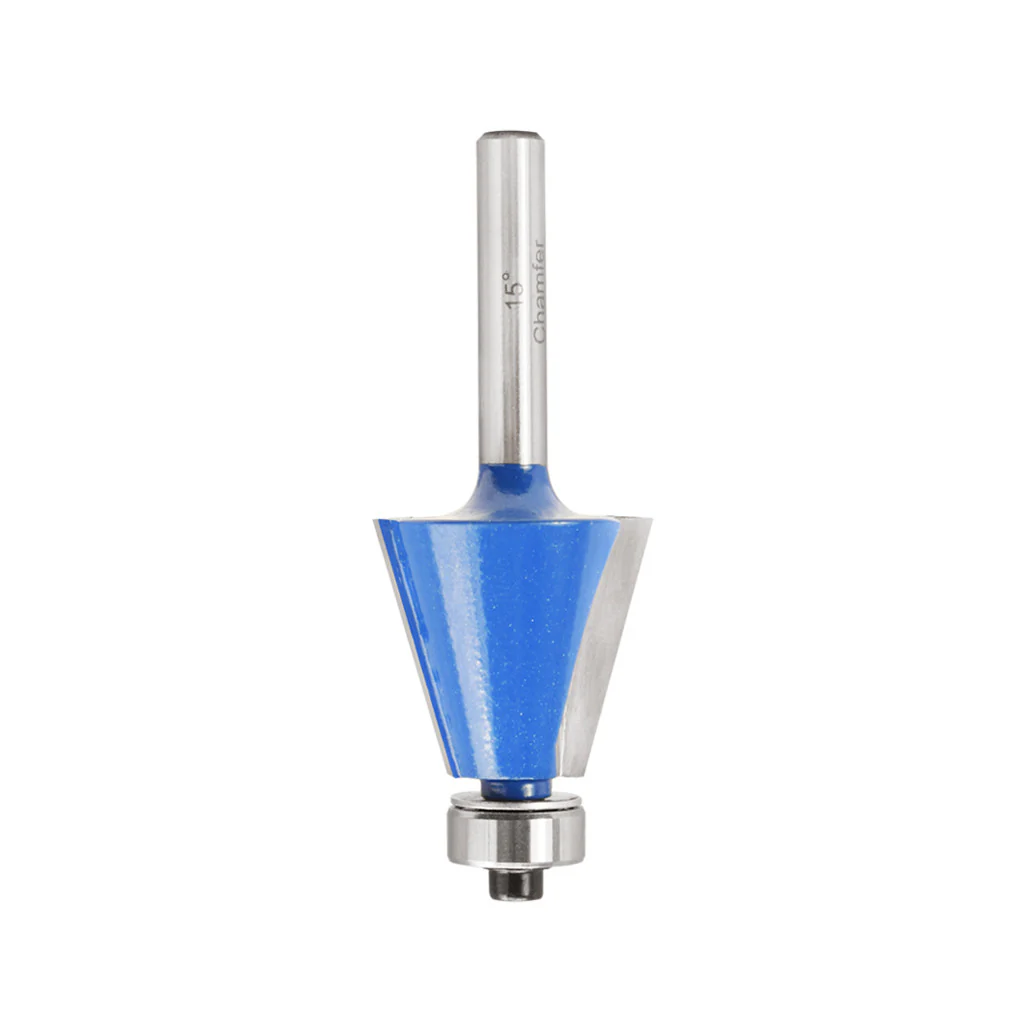 1" 15� CHAMFER ROUTER BIT 1/4" SHANK - Image 3