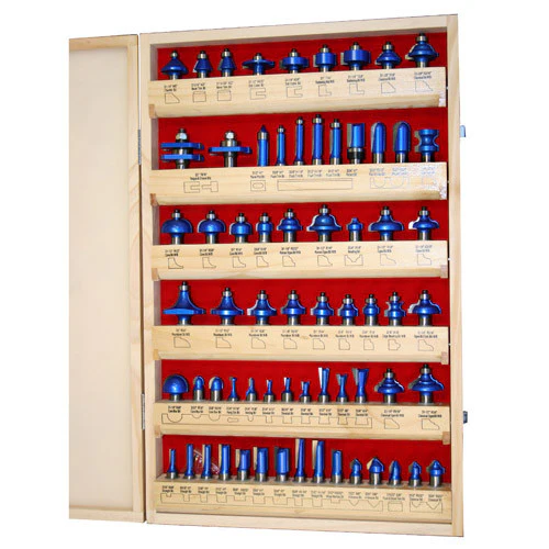 66PC MASTER ROUTER BIT SET 1/2" SHANK - Image 2