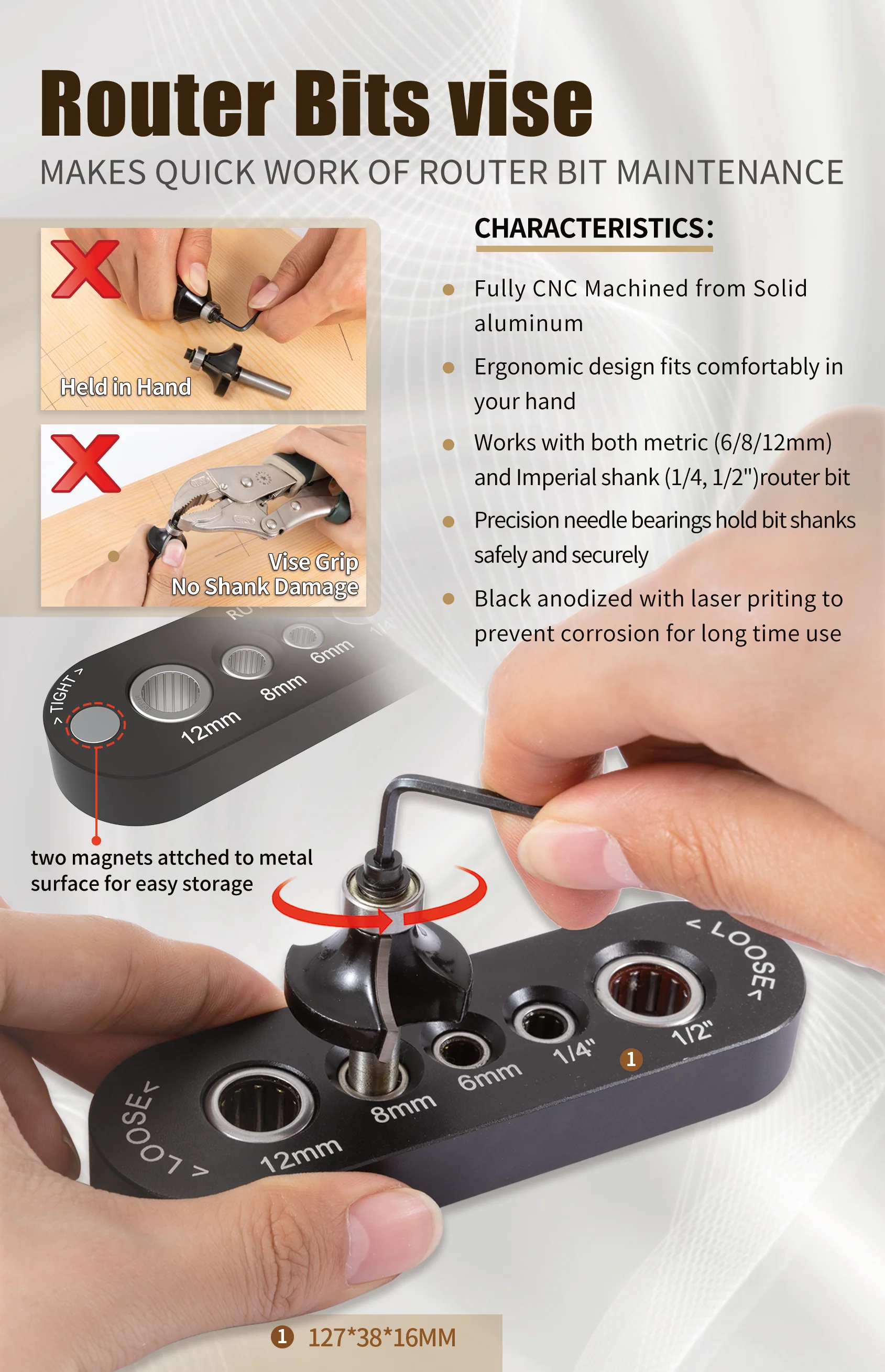 ROUTER BIT VISE - Image 5