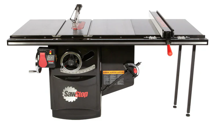 SAWSTOP ICS53230-TGI236 - Industrial 5HP 3ph 230V 60Hz 36" Ind T-Glide Fence System