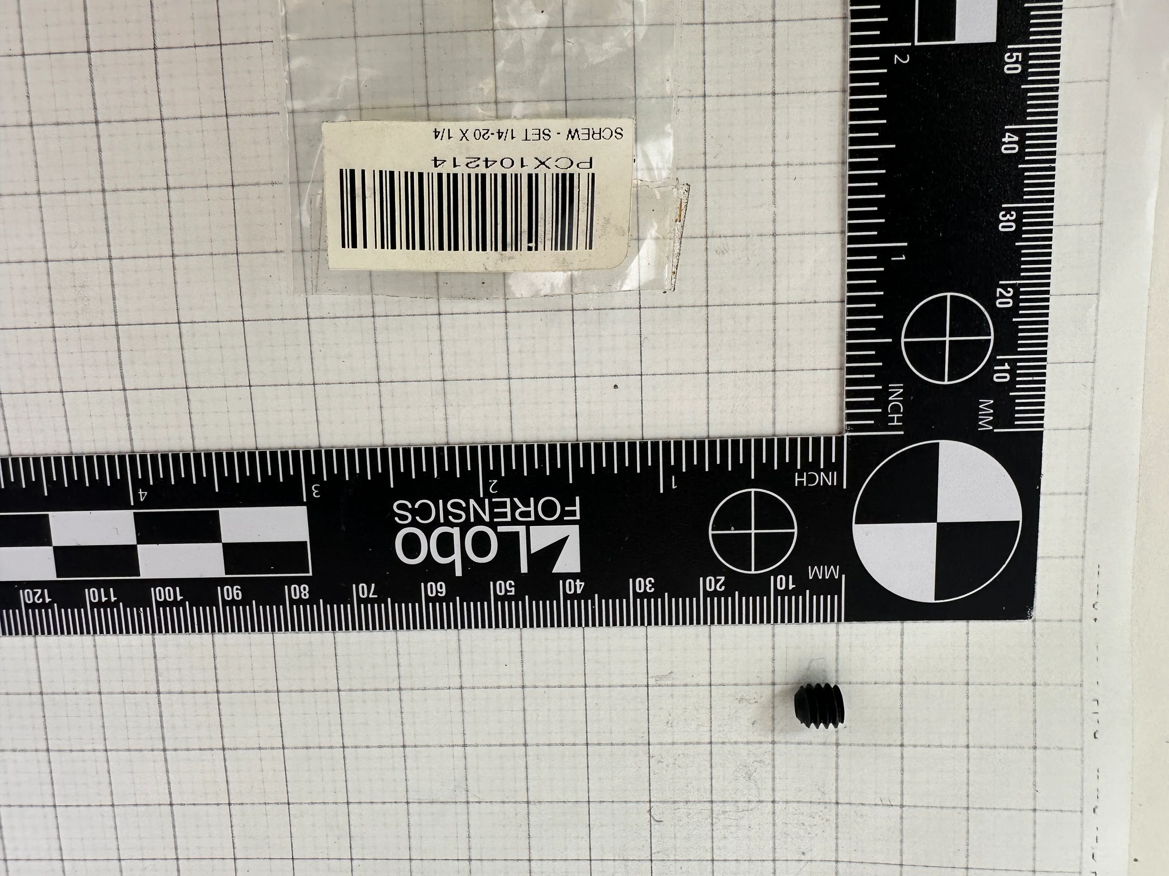 SCREW - SET 1/4-20 X 1/4 PCX104214