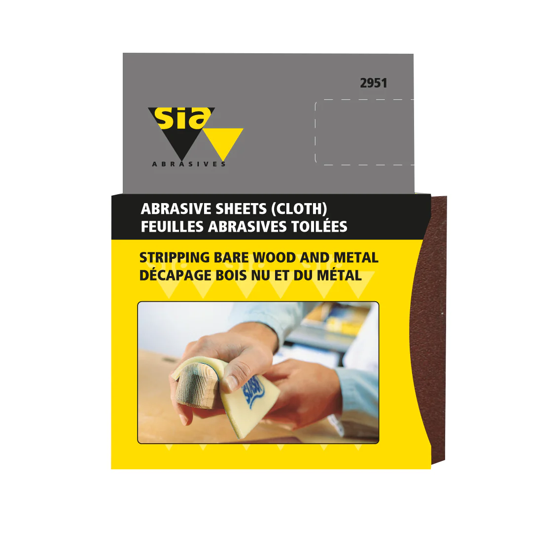 SIA FOAM BACKED ABRASIVE 220G