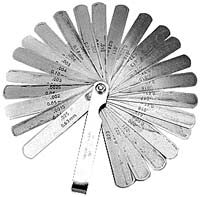 THICKNESS GAUGE-26 LEAVES